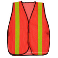 Hi Vis Orange Mesh Reflective Safety vest